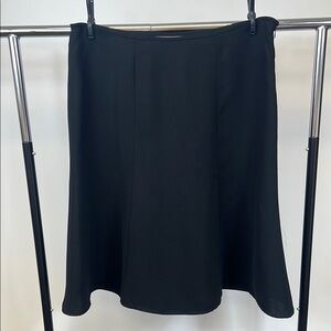 George ME Design by Mark Eisen Black A-Line Midi Skirtk Plus Size 18